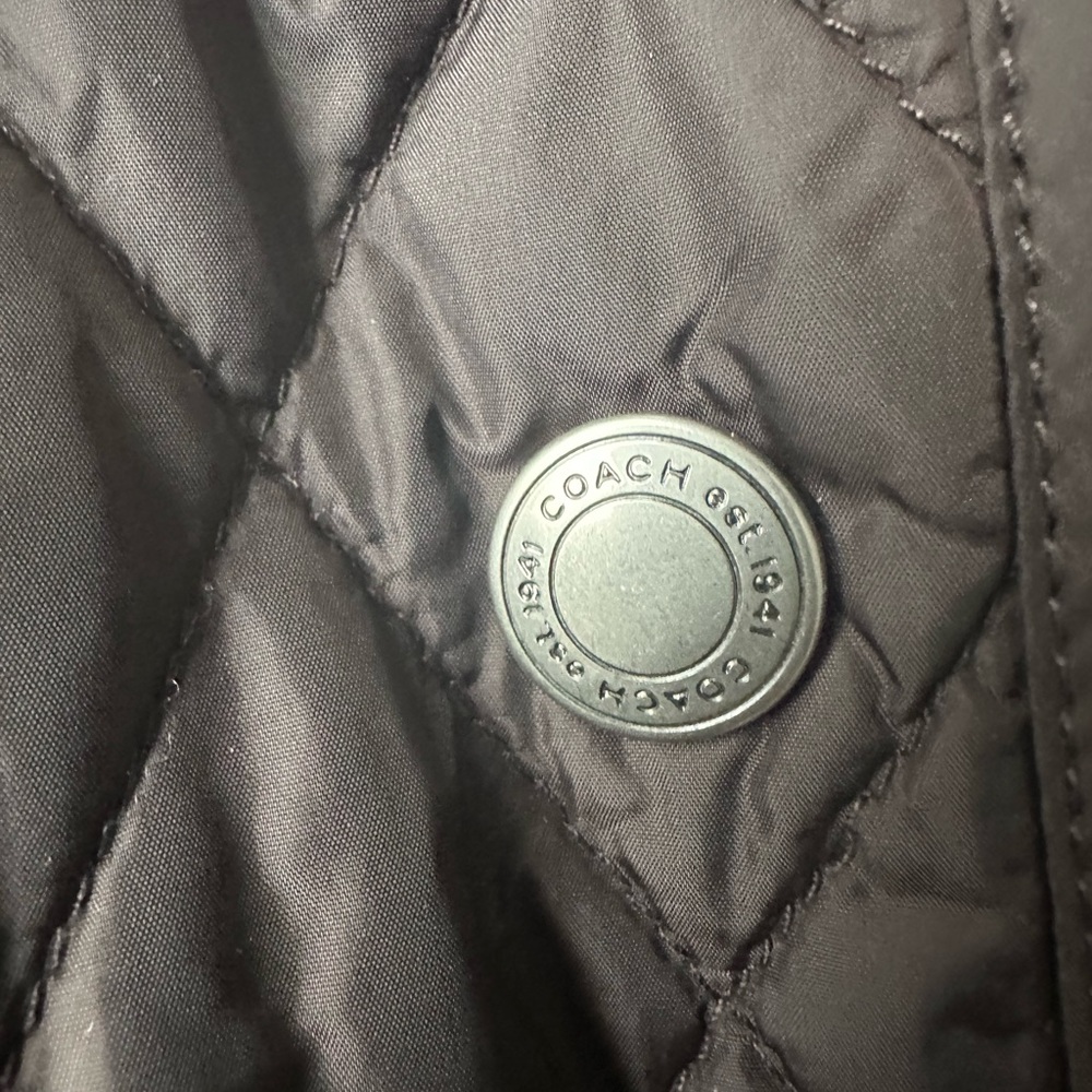 Coach Quilted Jacket Size Medium - image 6